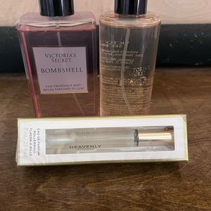 NWOT Victoria Secret body sprays sold all together